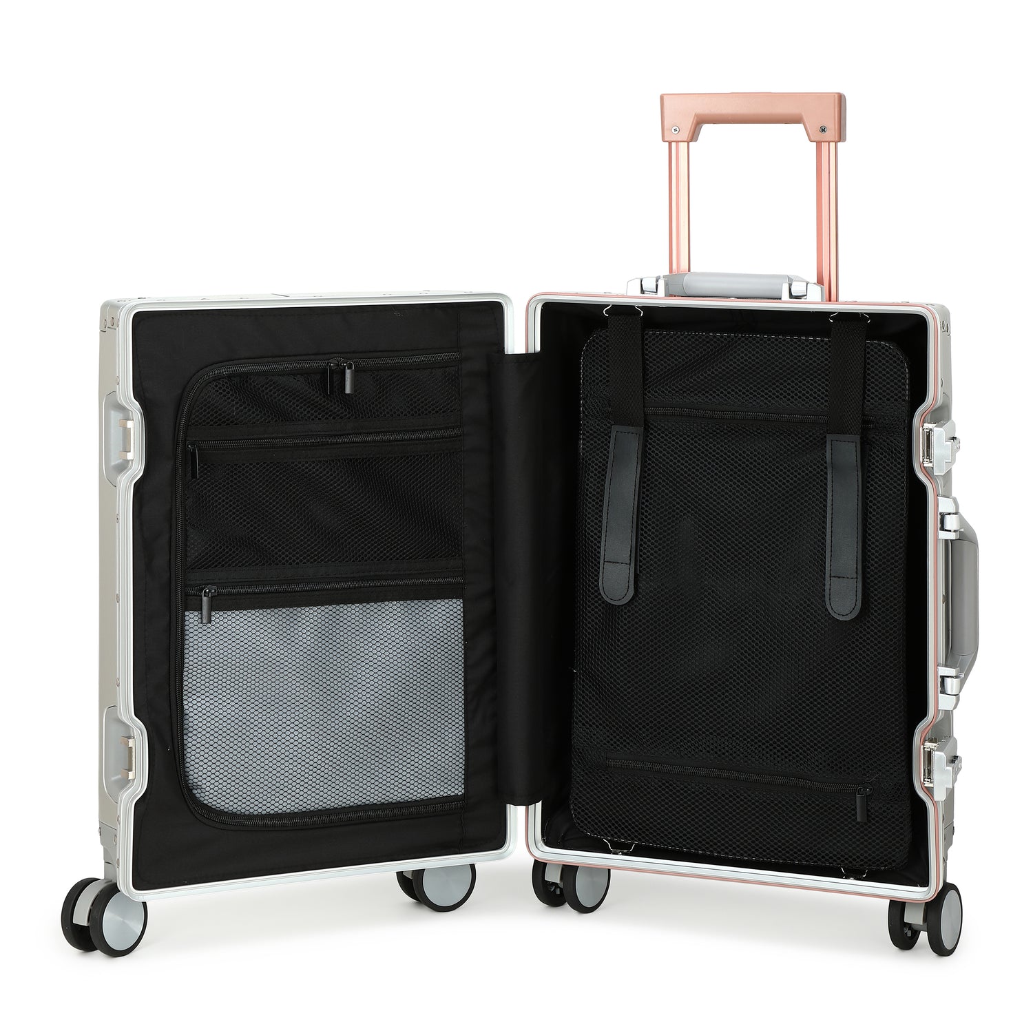 GREENWICH Maleta de cabina de Aluminio MIAMI 55cm