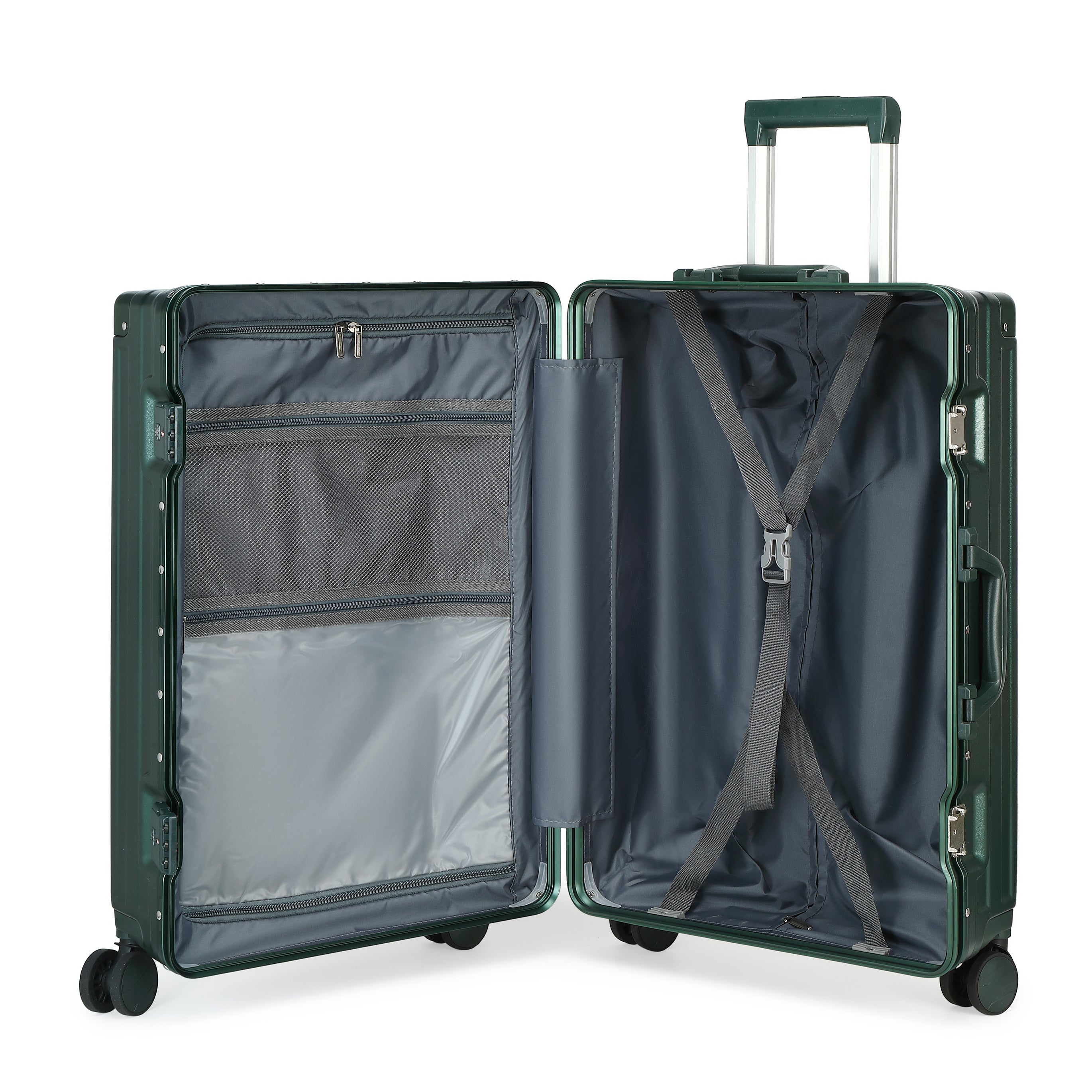 GREENWICH Maleta Mediana ALUMINIO FRAME AMSTERDAM 69cm – Maletas