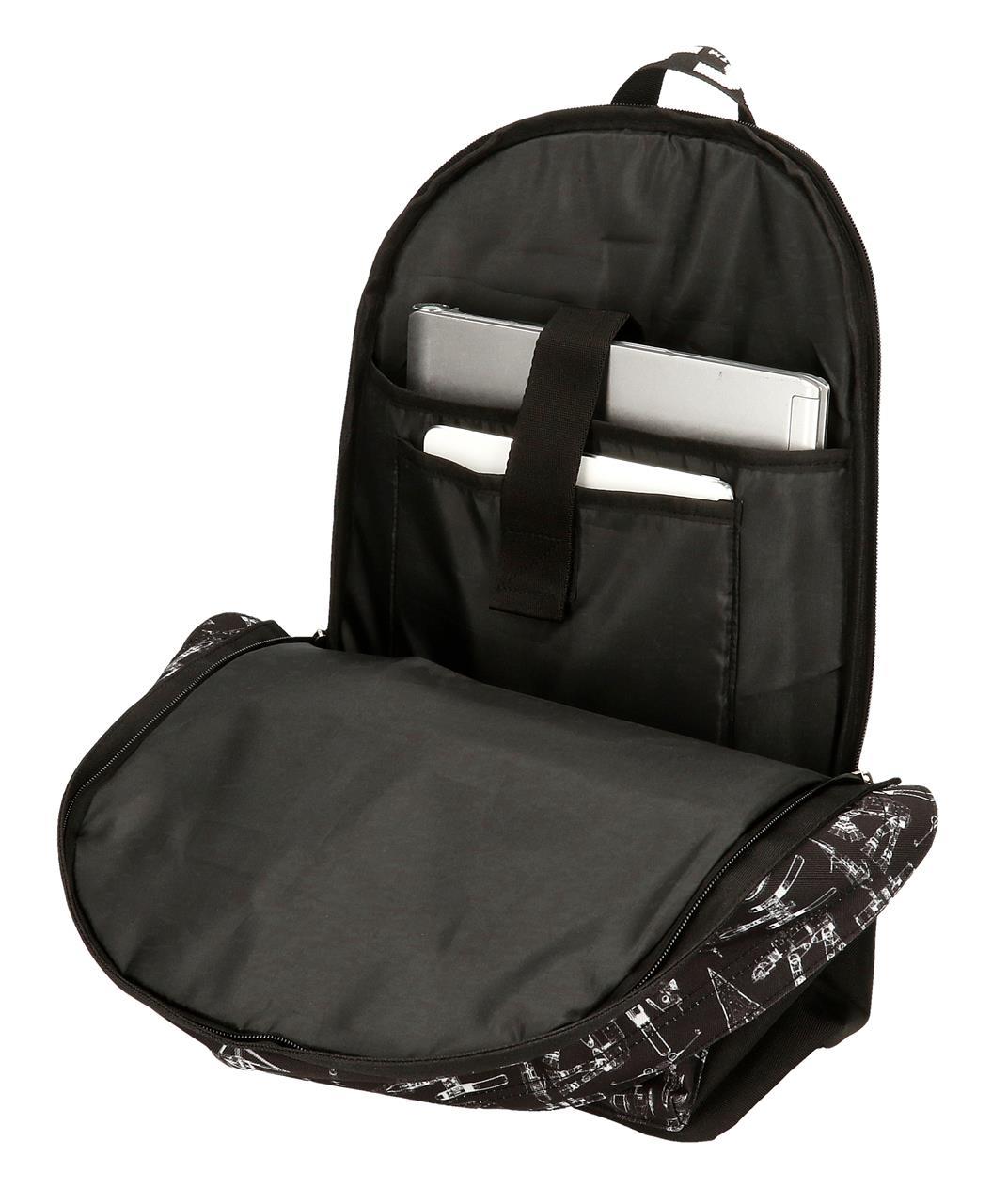 2442421 Poortrugzak. 44cm 2c. STAR WARS - SPACE MIJN