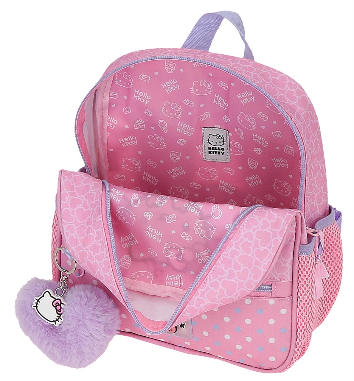 20321T1 Backpack aanpassen. 25 cm. C/auto. Hallo Kitty Hearts & Do