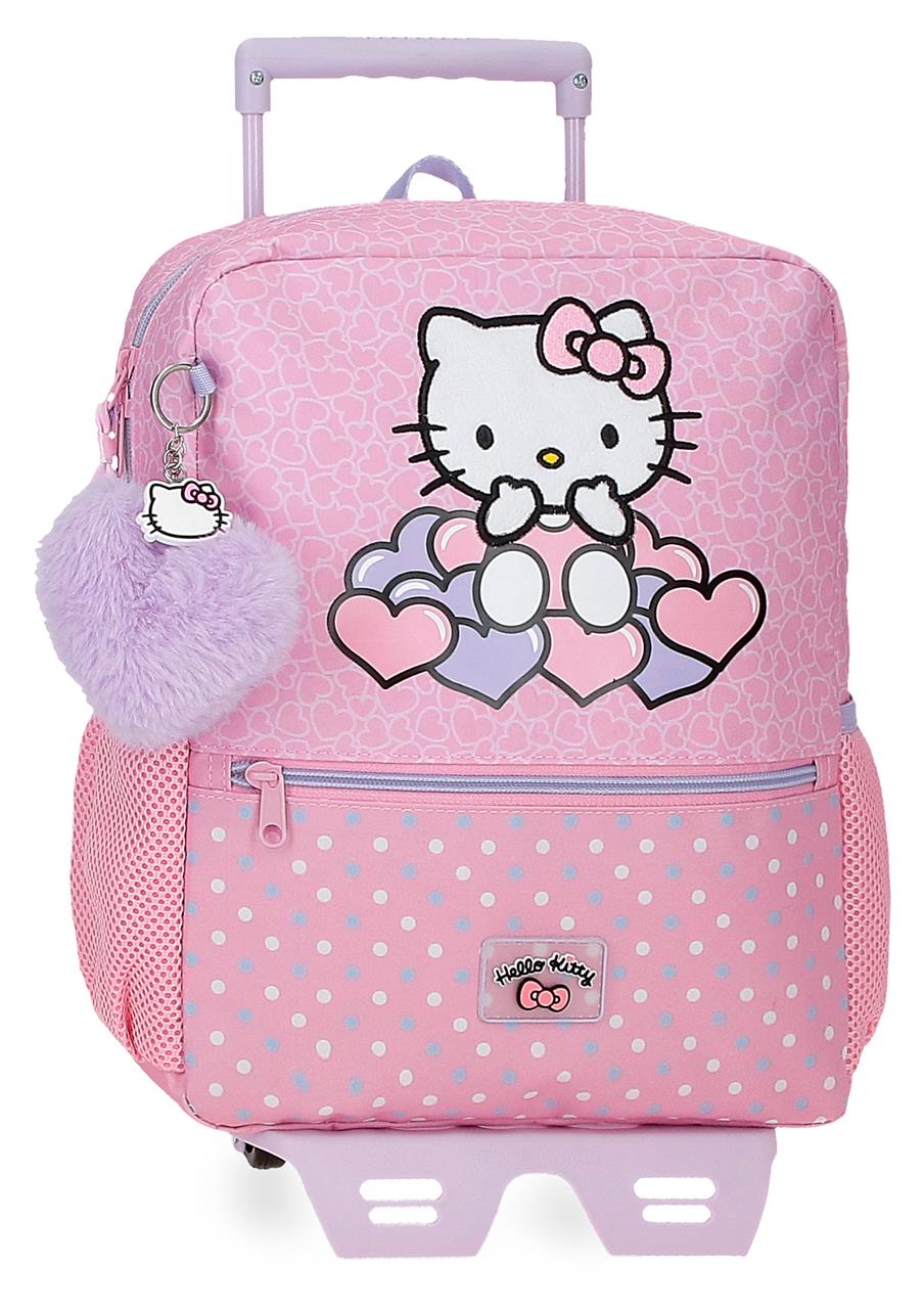 20323T1 Adapt Backpack. 32cm. C/Car. Hello Kitty Hearts & Do