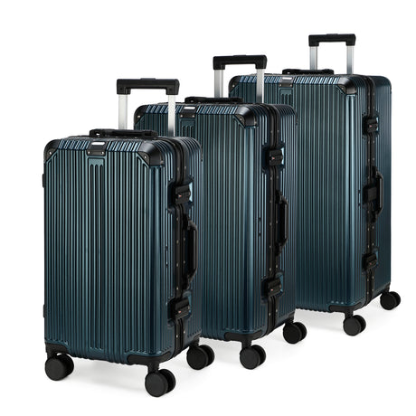 GREENWICH set de maletas Trunk Aluminio Frame  MOSCU