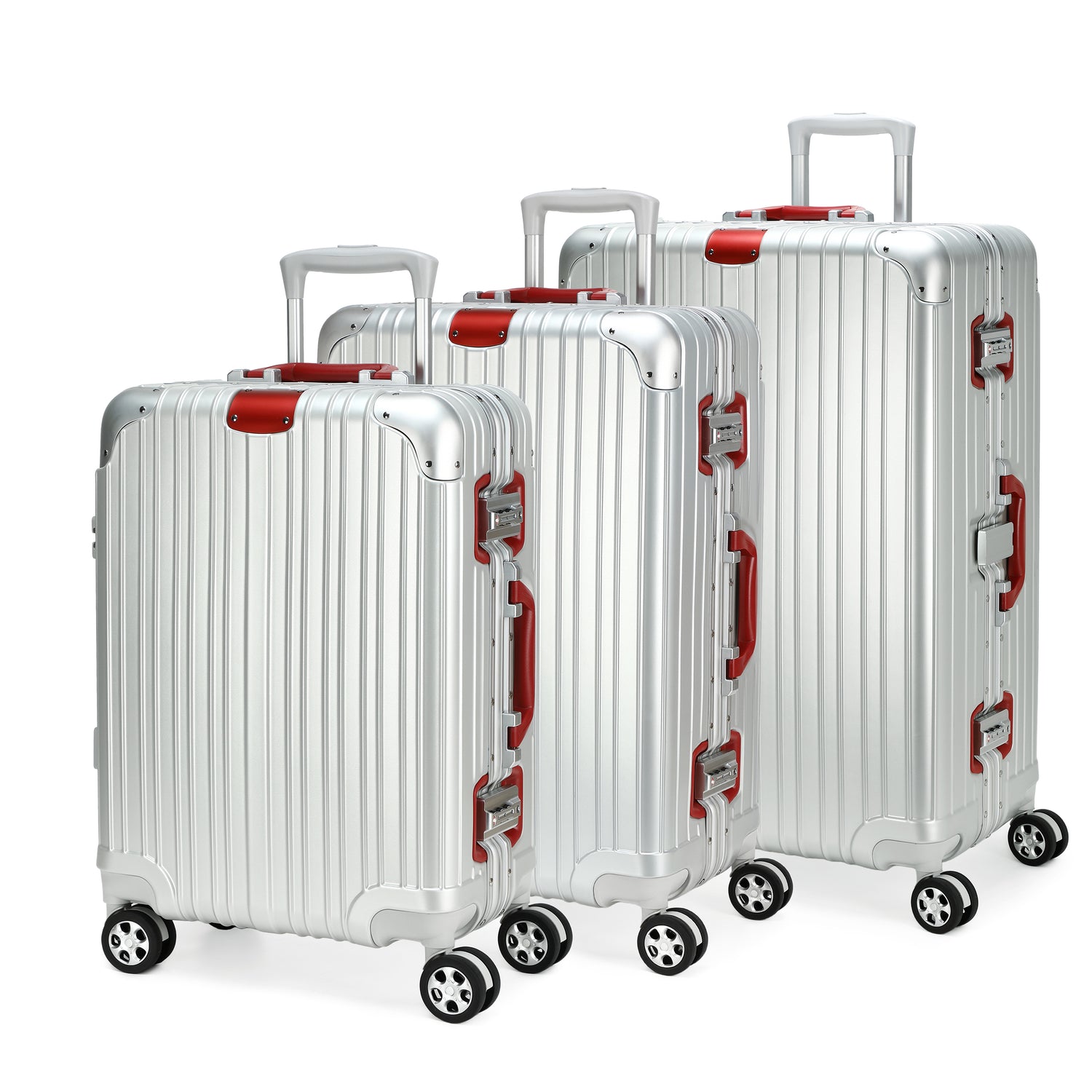 GREENWICH set de maletas ALUMINIO FRAME ROTTERDAM