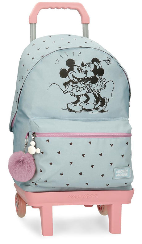 37923t1 Anpassungsrucksack. 44 cm. C/Auto. MICKEY Y MINNIE KISSES