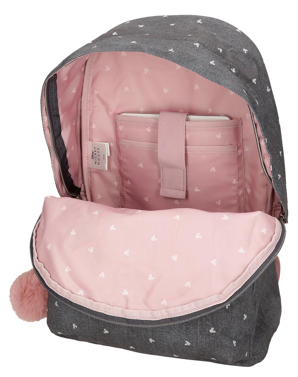 3822321 Backpack 44cm. MICKEY Studs