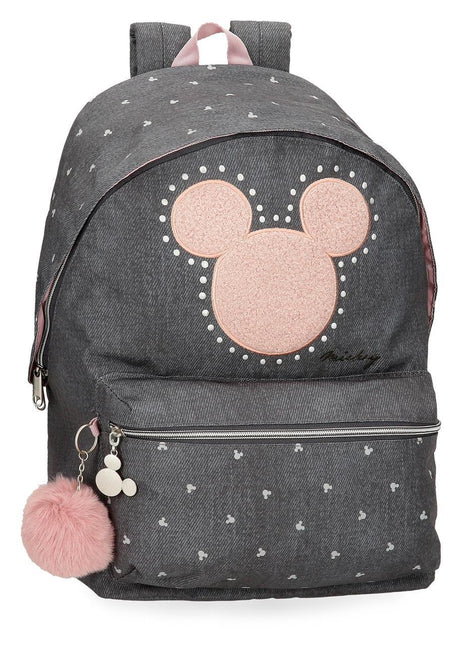 38223D1 MOCHILA ADAP. 44CM. MICKEY STUDS