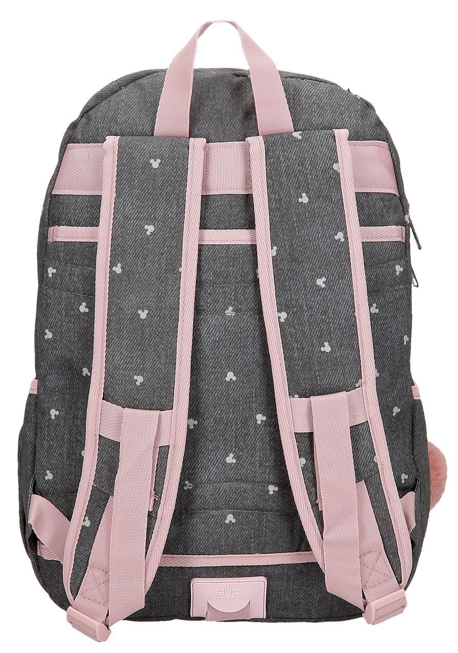 38227D1 MOCHILA ADAP. 44CM 2C. MICKEY STUDS