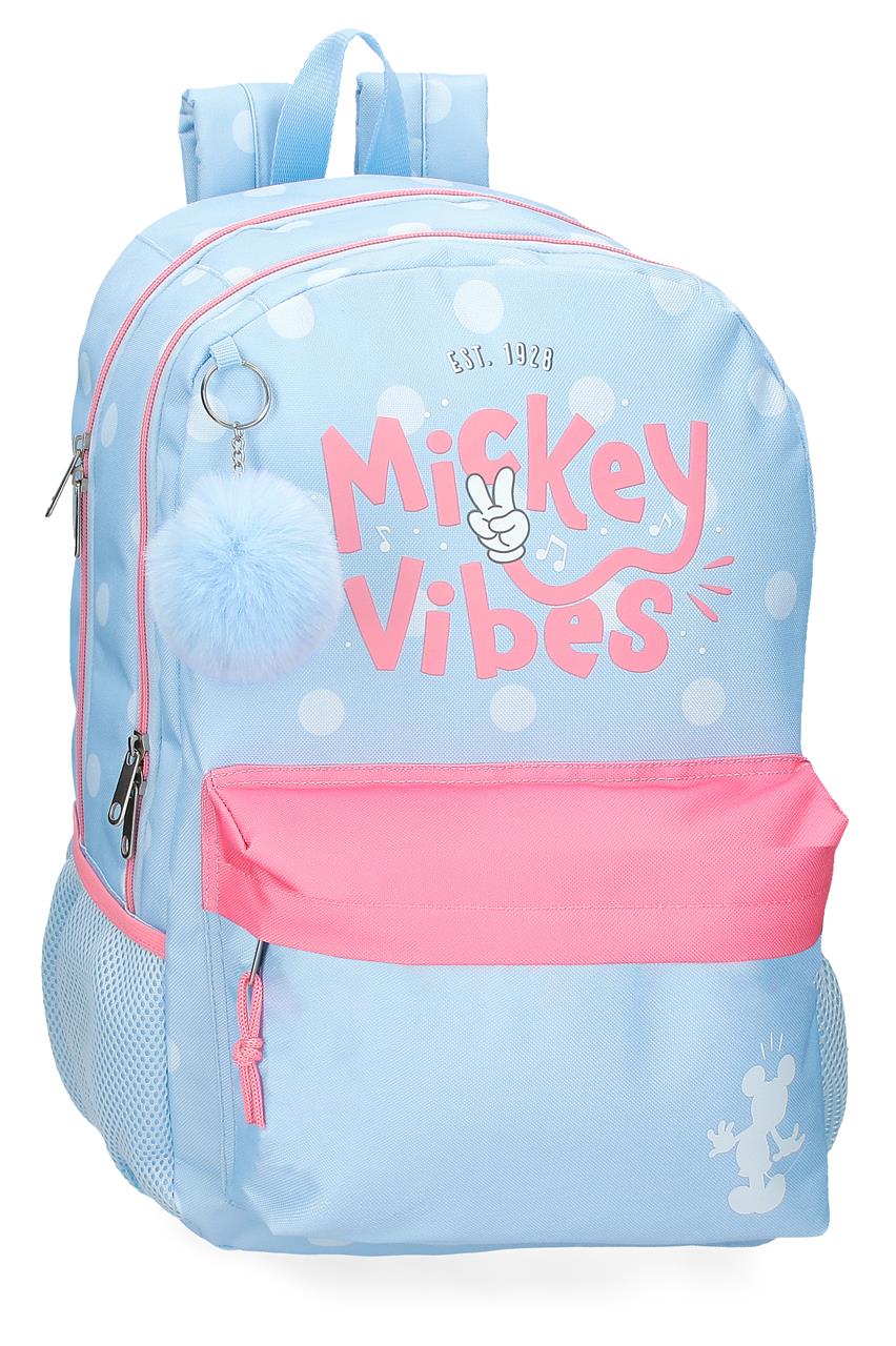 3132541 Mochila 44cm 2C. MICKEY Vibrações
