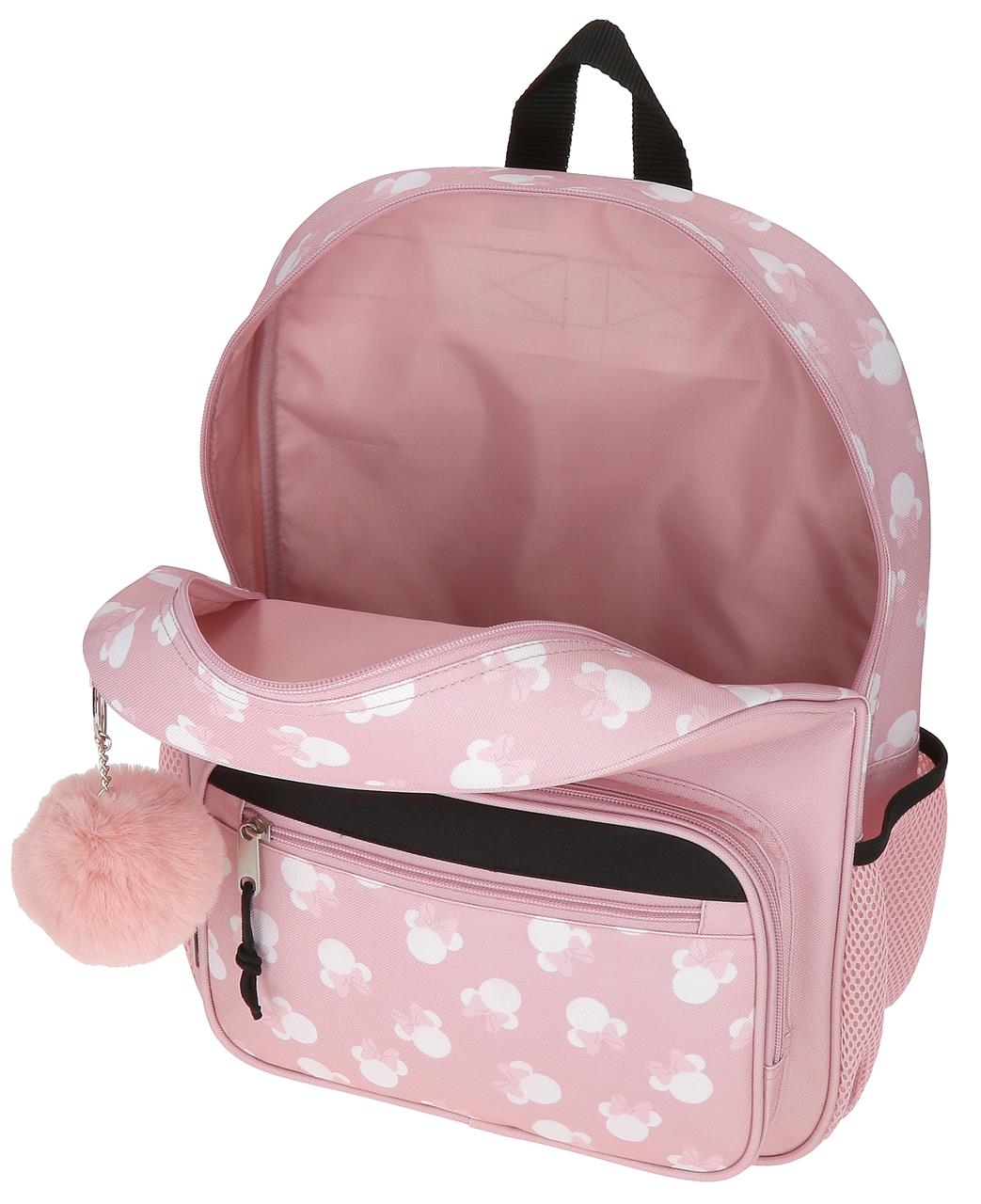 31426T1 Tilpas rygsæk. 38 cm. C/bil. Minnie Heads