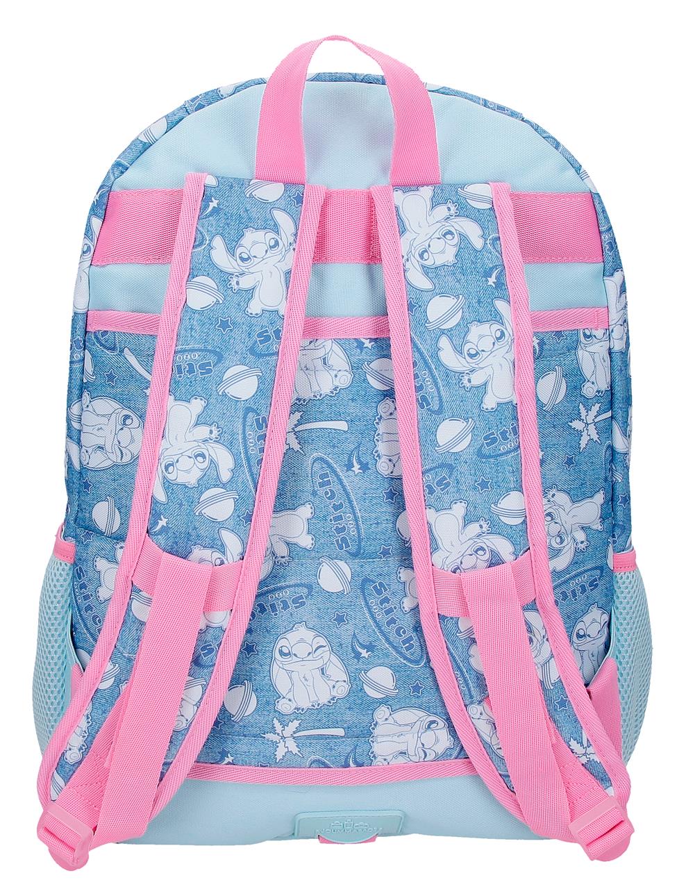 32924F1 ADAP BACKPACK. 44CM 2C. STITCH HEARTS