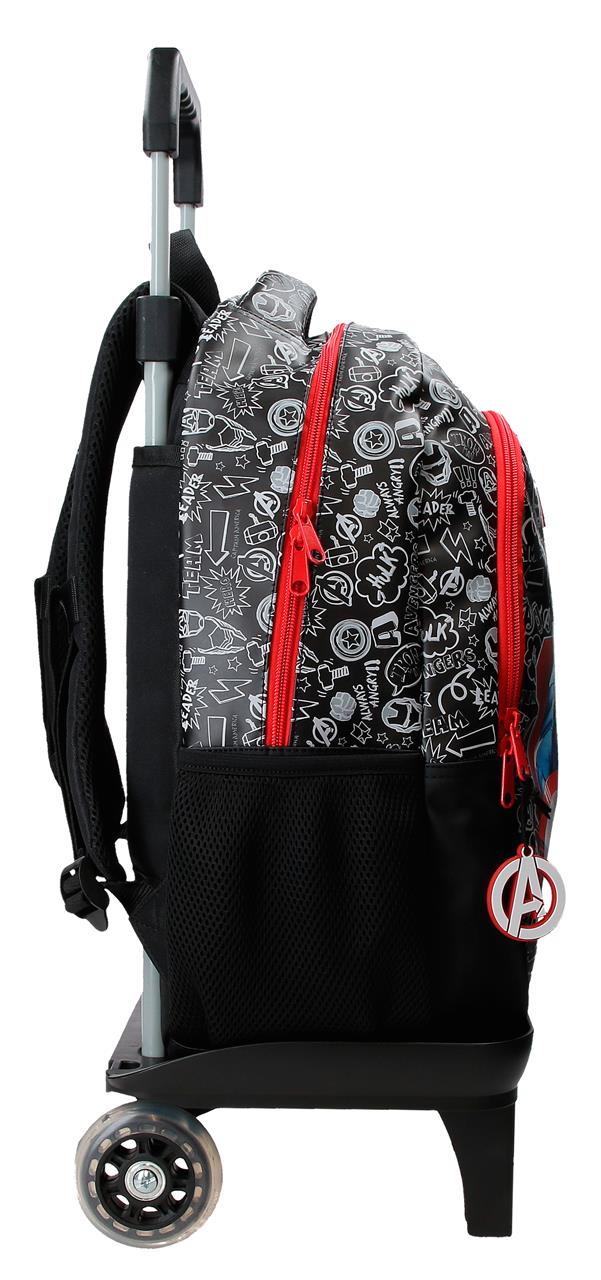 33323V1 ADAP BACKPACK. 42CM 2C. C/CARRO. TEAM AVENGERS