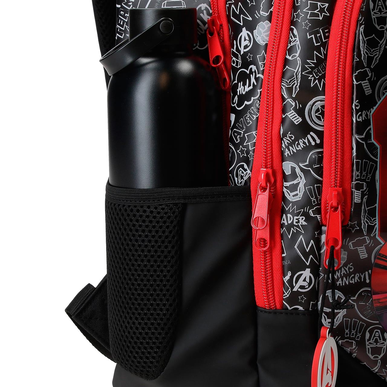 33323V1 ADAP BACKPACK. 42CM 2C. C/CARRO. TEAM AVENGERS