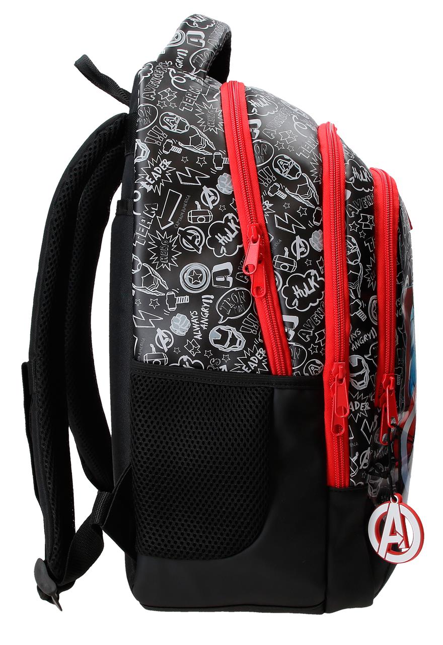 33324F1 ADAP BACKPACK. 42CM 3C. TEAM AVENGERS