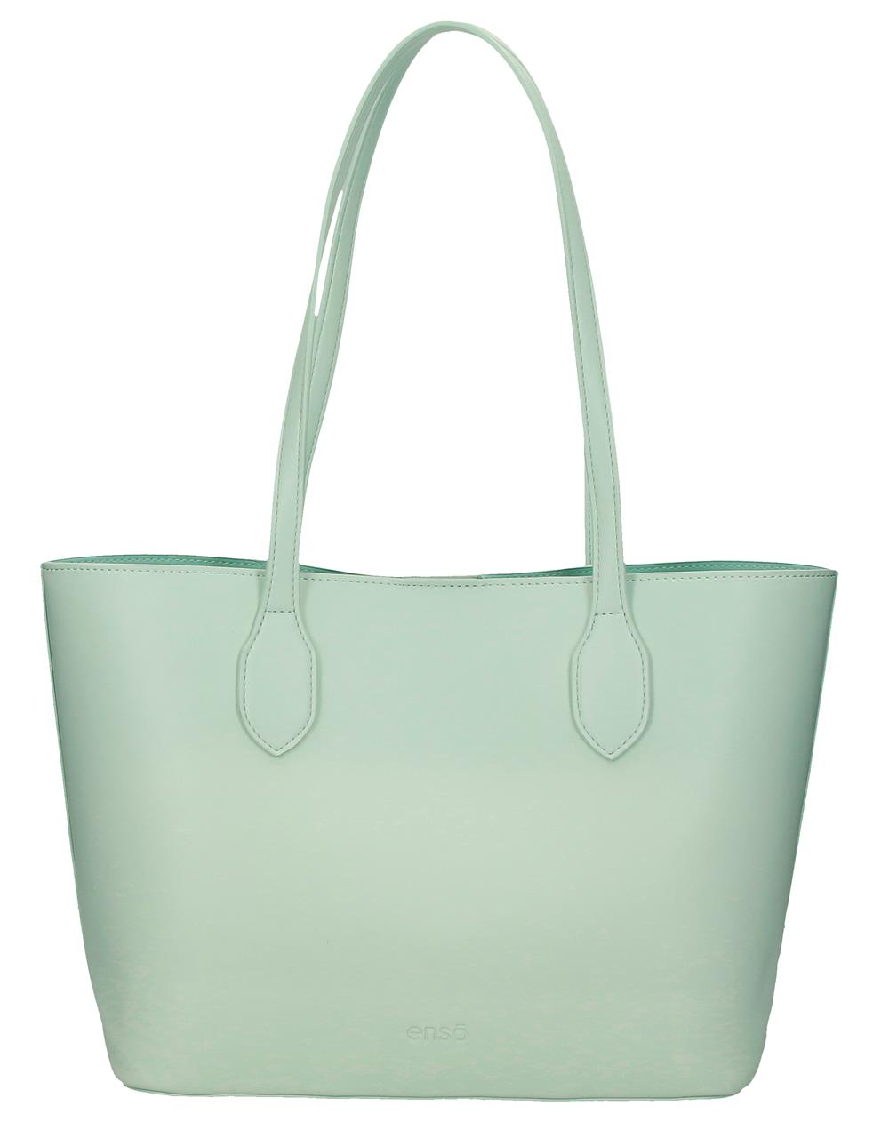 3417441 SAC TOTE LUXE MINNIE VERT TURQUOISE
