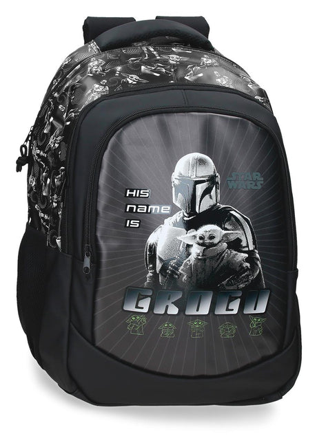 35424F1 ADAP BACKPACK. 46CM 3C. HIS NAME IS GROGU