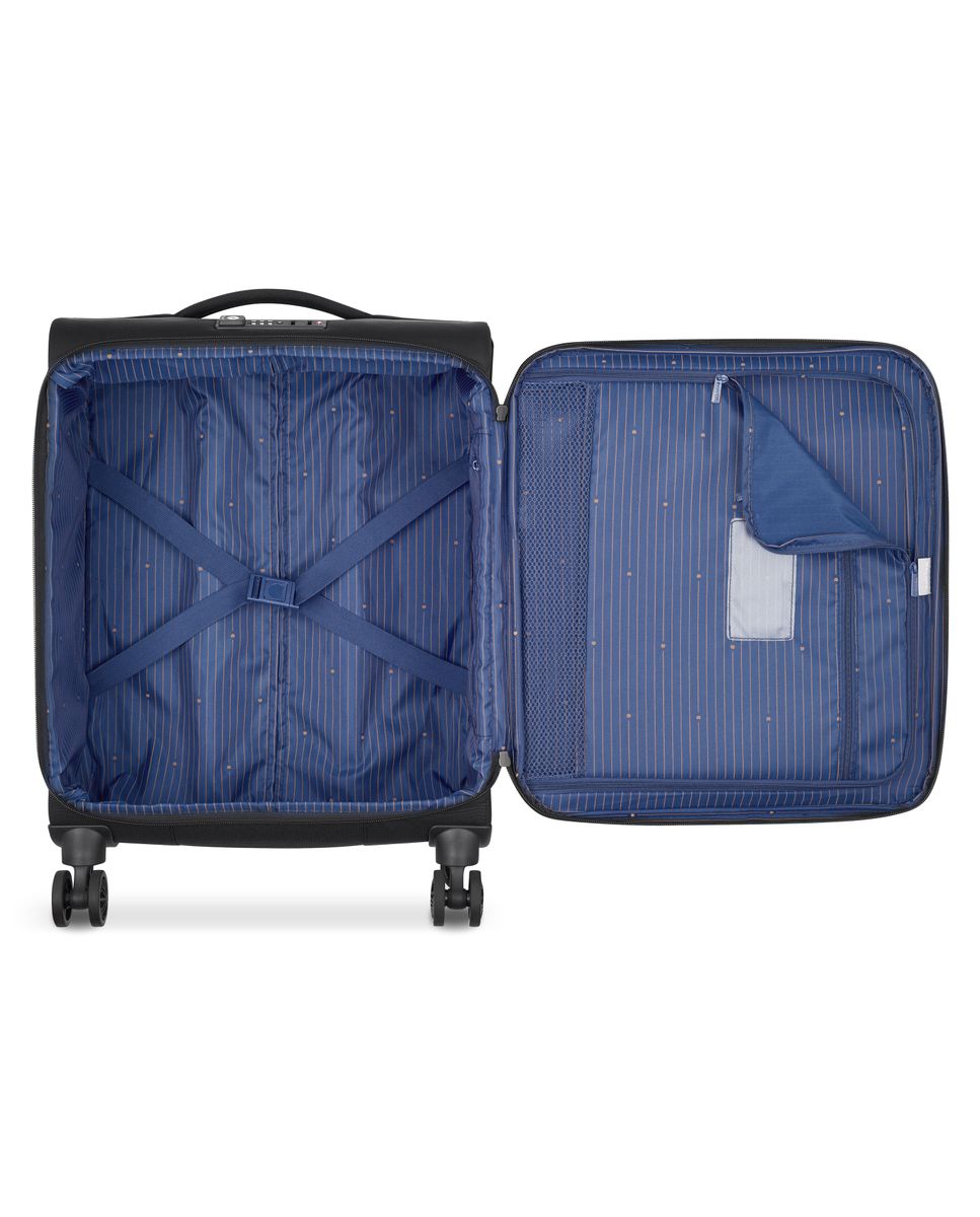 DELSEY BROCHANT 2. TROLLEY CABINE SLIM 55CM 4 DUBBELE WIELEN