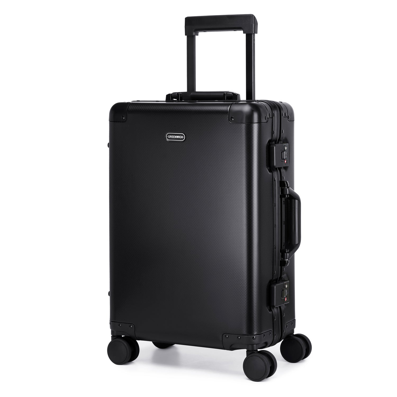 GREENWICH set de maletas 100% aluminio OXFORD