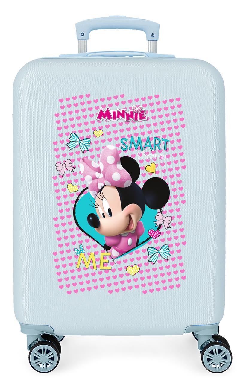 2231763 TROLLEY ABS 55CM. 4R. ENJOY MINNIE