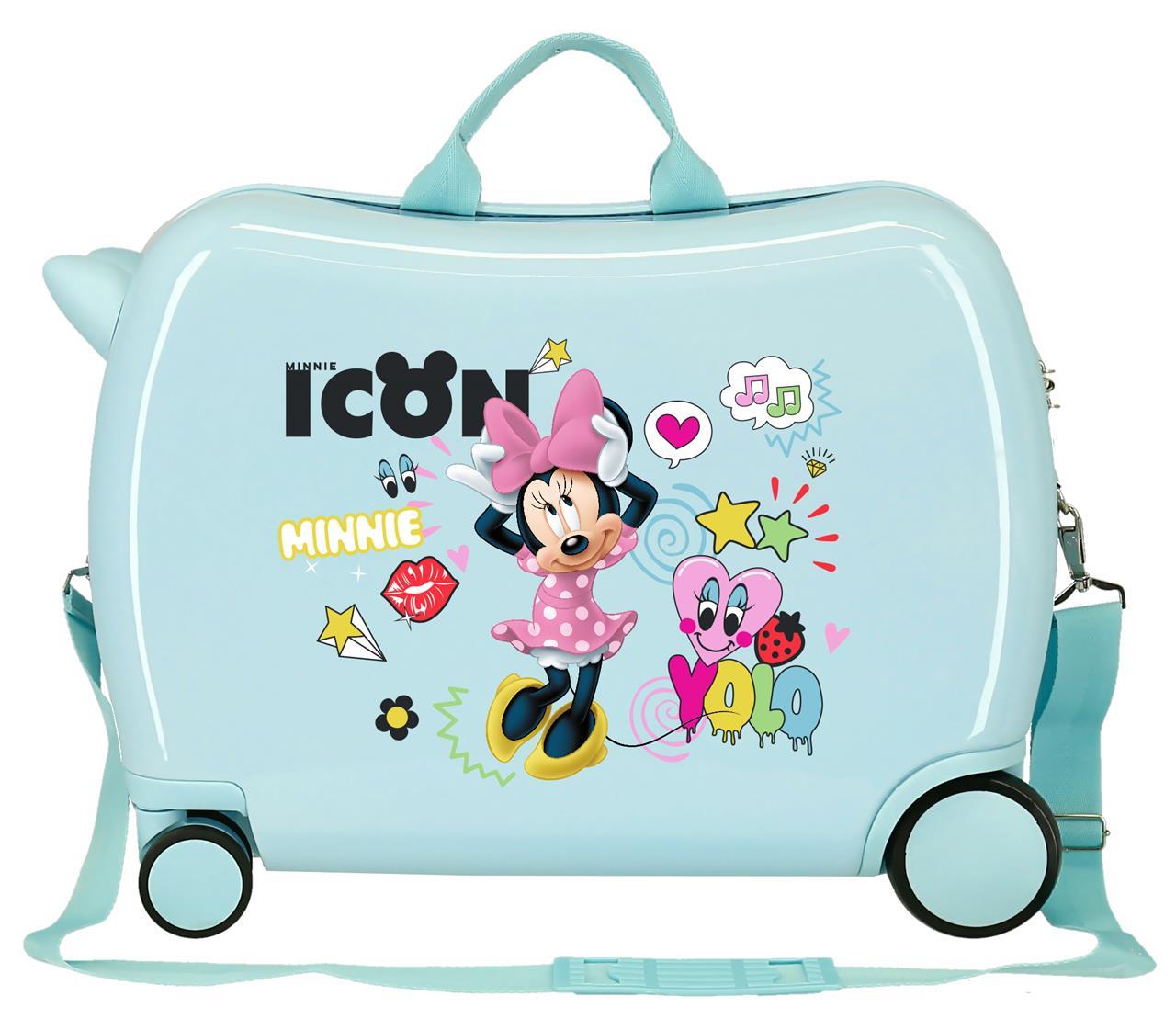 2569863 UNTERER KOFFERABS 4R.(2 MULTI.) 50CM. MINNIE ICON