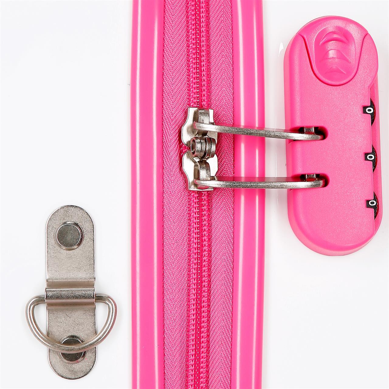 2399862 ABS INF. Kuffert 4 R. (2 MULTI.) 50CM. Glæde MINNIE