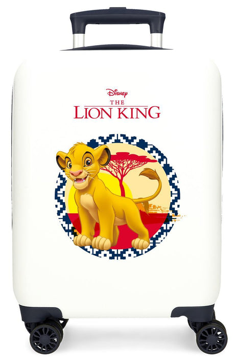 2441362 TROLLEY ABS 50 cm.4r The Lion King White