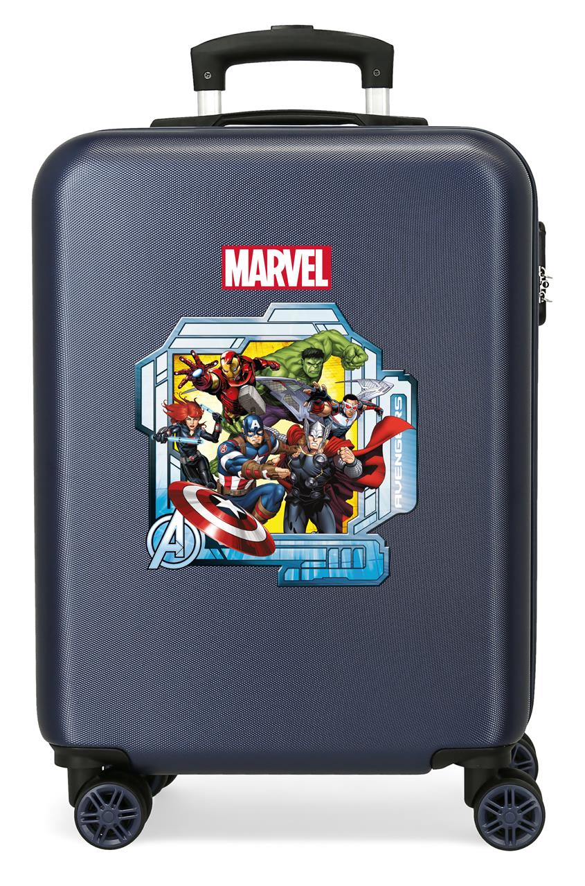 2471167 TROLLEY ABS 55CM. 4R. PORTAL AVENGERS MARINO