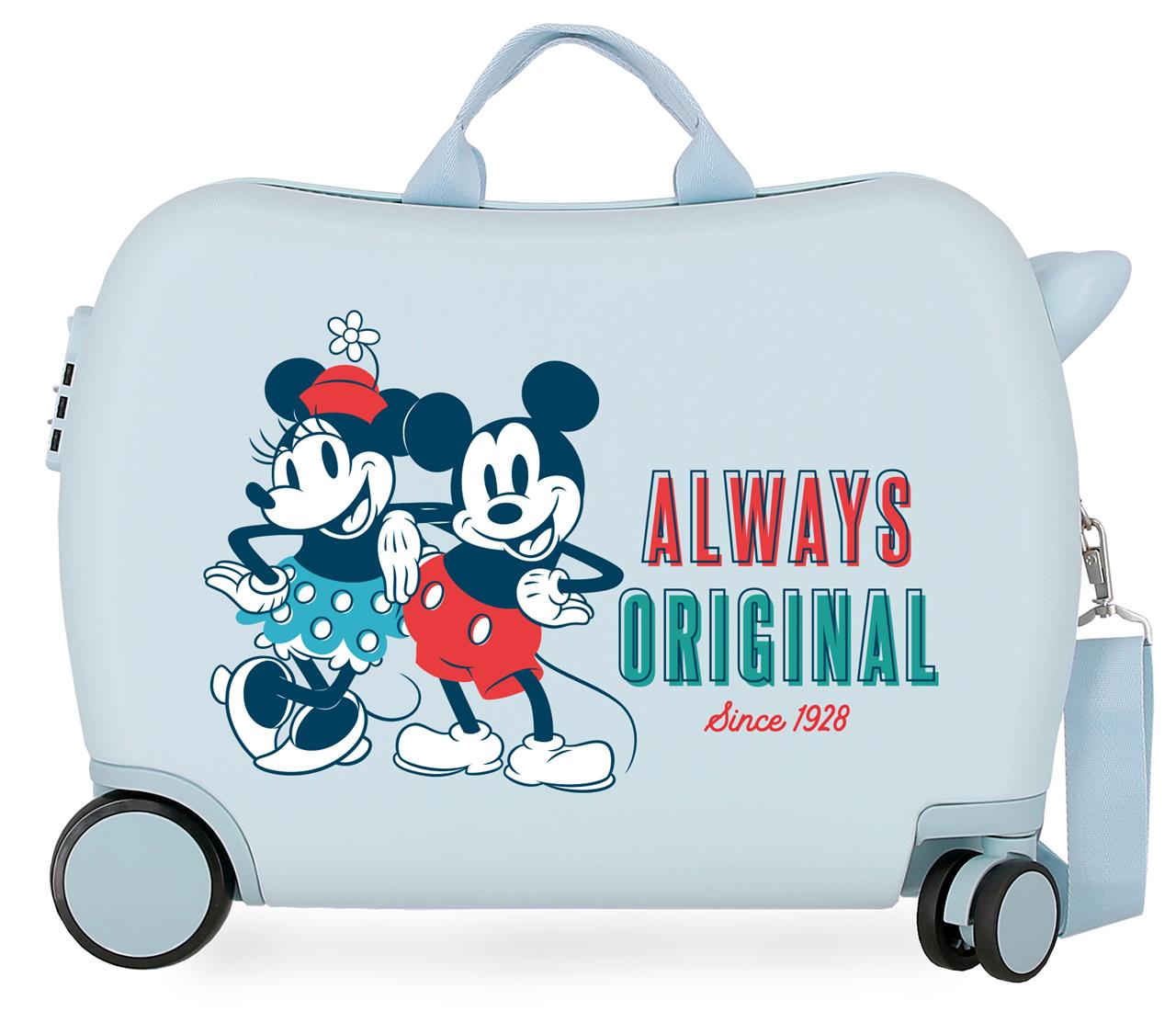 2329824 UNTERER KOFFERABS 4R.(2 MULTI.) 50CM. MICKEY IMMER ORI
