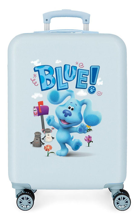 2381421 TROLLEY ABS 55CM. 4R. BLUES CLUES & YOU HAPPY BLUE