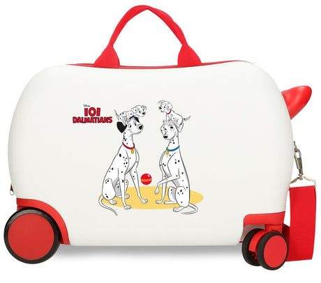 2651025 Maleta Inf.ABS 4R. 45CM.Famiglia Dalmatas