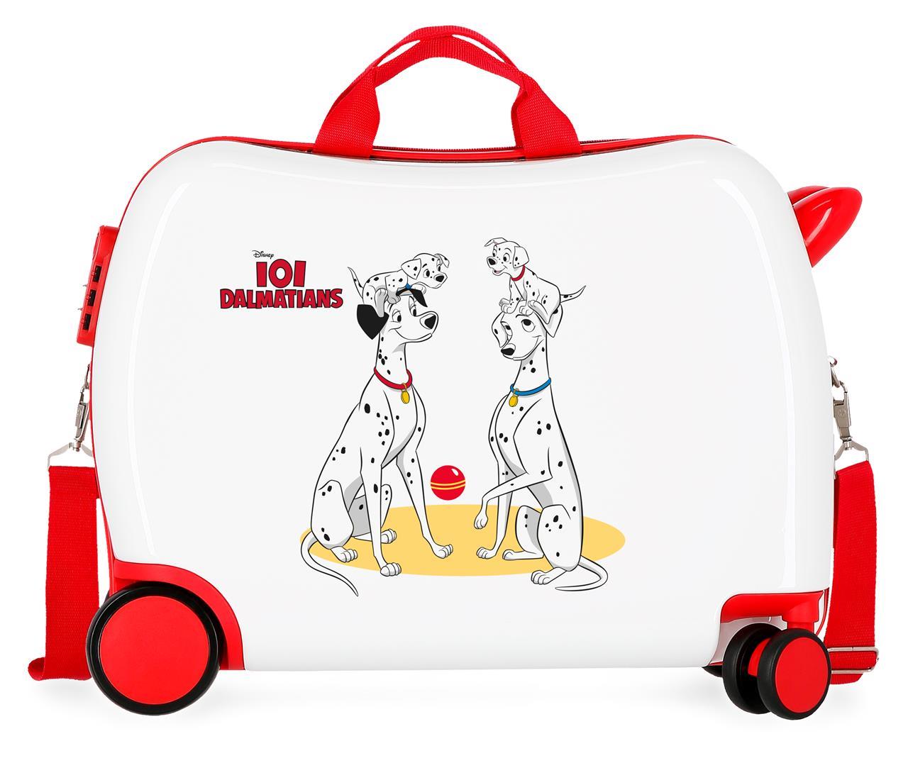 2659825 LOWER SUITCASEABS 4R.(2 MULTI.) 50CM. DALMATIANS FAMILY