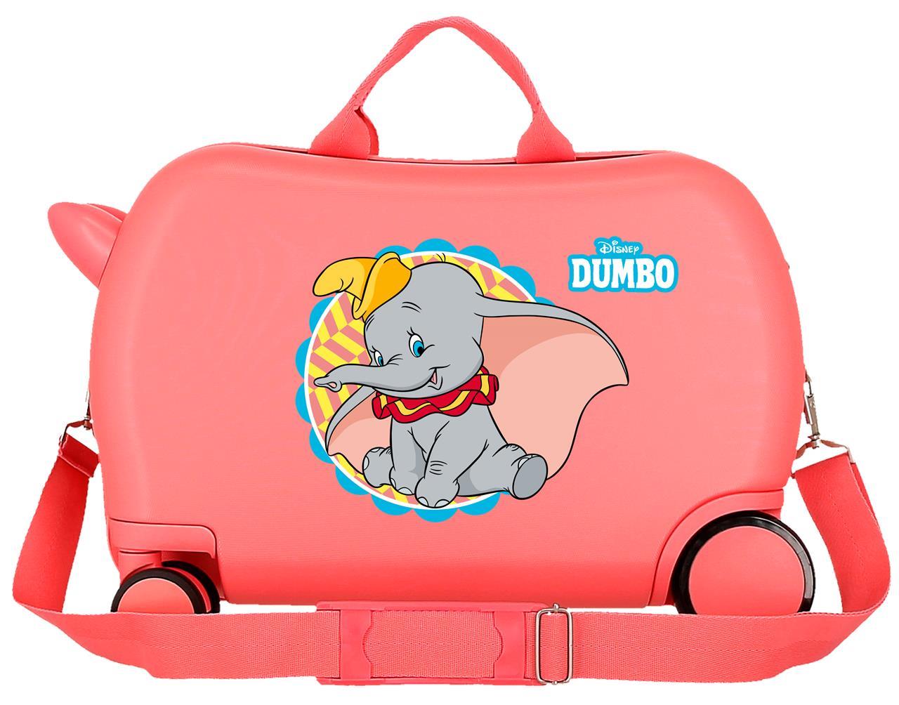2661027 MALETA INF.ABS 4R.(2 MULTI.) 45CM. DUMBO CORAL