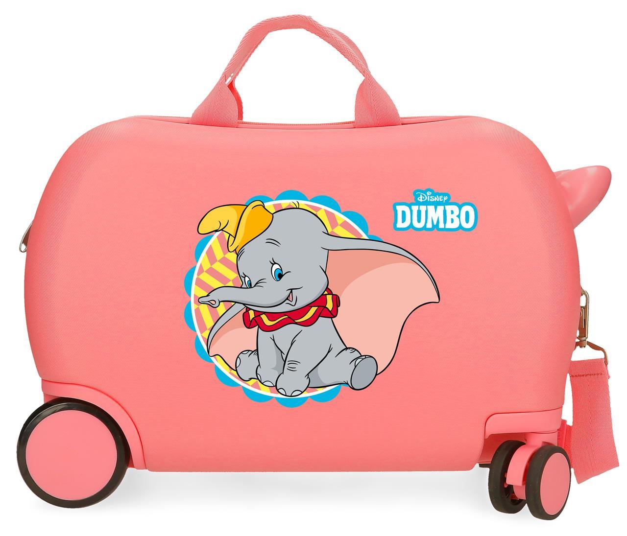 2661027 MALETA INF.ABS 4R.(2 MULTI.) 45CM. DUMBO CORAL