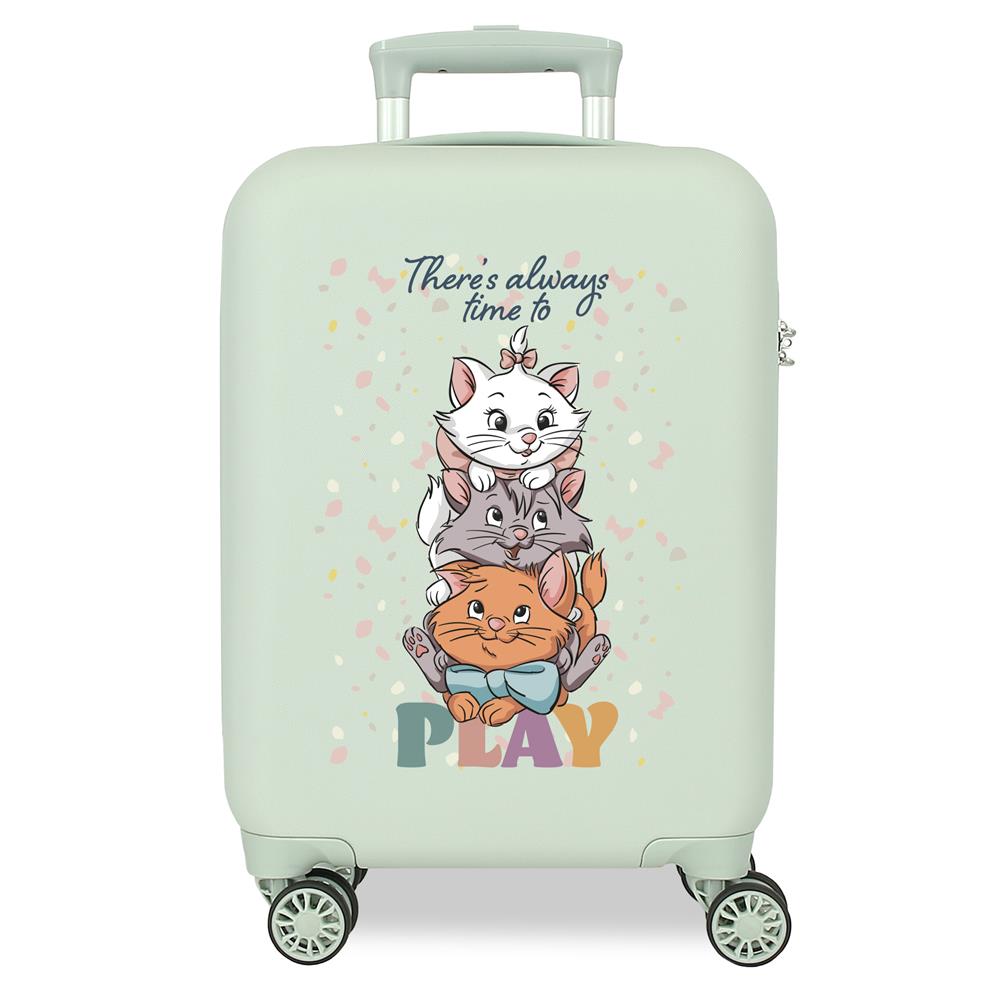 TROLLEY ABS 50CM. 4R. ARISTOGATOS TIJD OM MINT TE SPELEN C.105