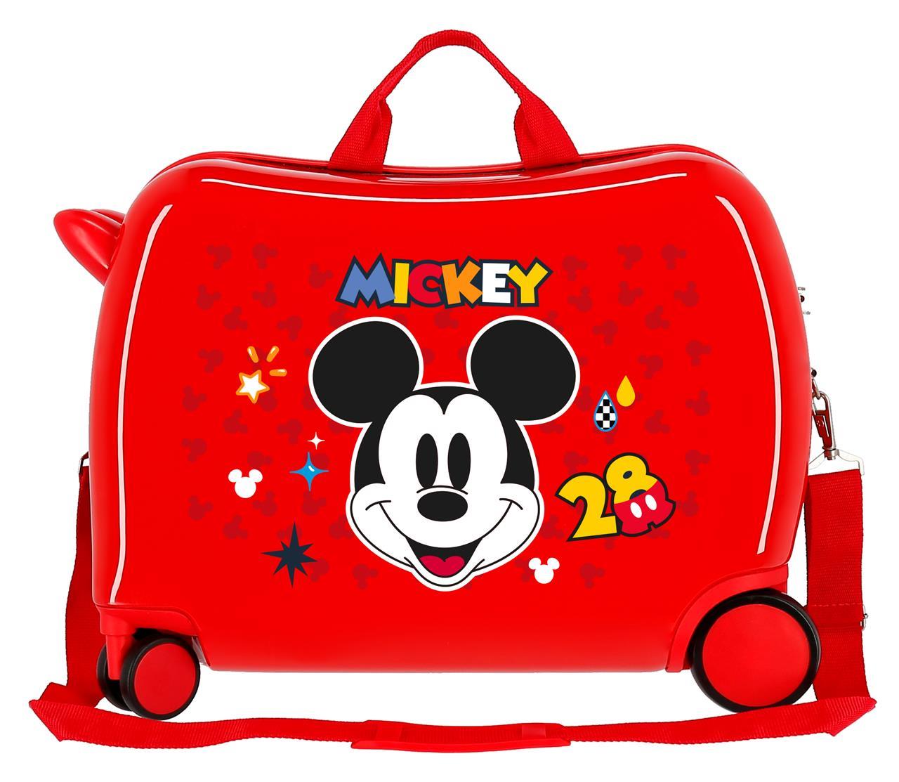 2629821 UNTERER KOFFERABS 4R.(2 MULTI.) 50CM. MICKEY GET MOVING