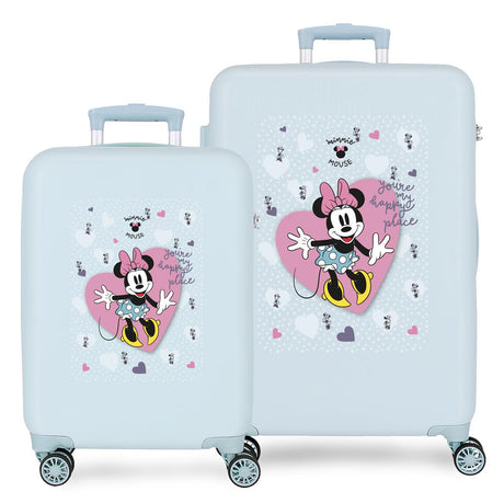 2791421 SET/ 2 chariot ABS 55-65CM 4r.MINNIE MY HAPPY PLACE