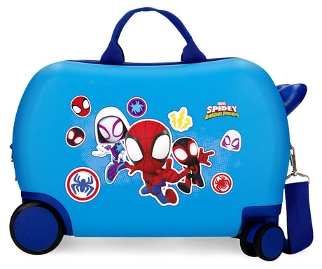 2821021 MALETA INF.ABS 4R.(2 MULTI.) 45CM. GO WEBS GO SPID