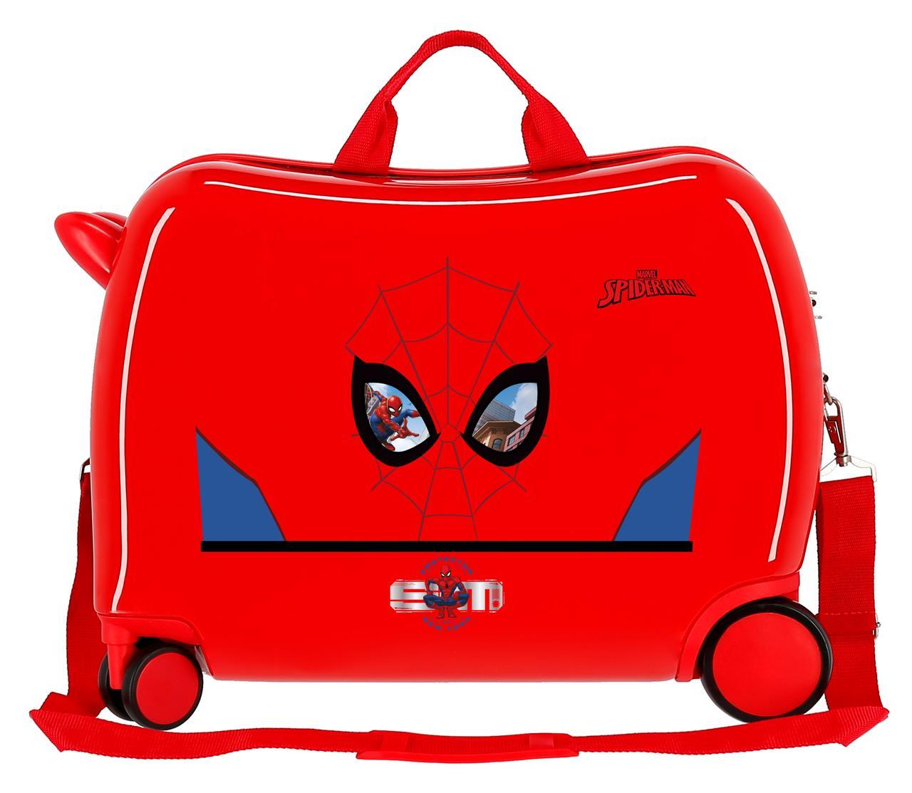 2839821 LOWER SUITCASEABS 4R.(2 MULTI.) 50CM. SPIDERMAN PROTECT