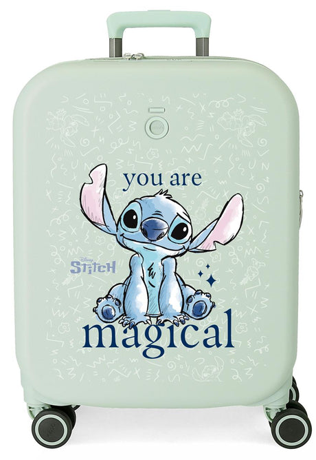 3858627 TROLLEY ABS 55CM.C/Exp. 4r. STITCH YOU ARE MAGICAL M