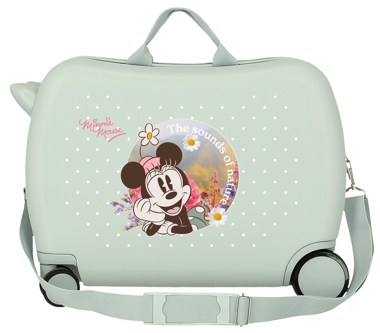 2969821 VALIGIA INFERIOREABS 4R.(2 MULTI.) 50CM. MINNIE NATURA SELVAGGIA