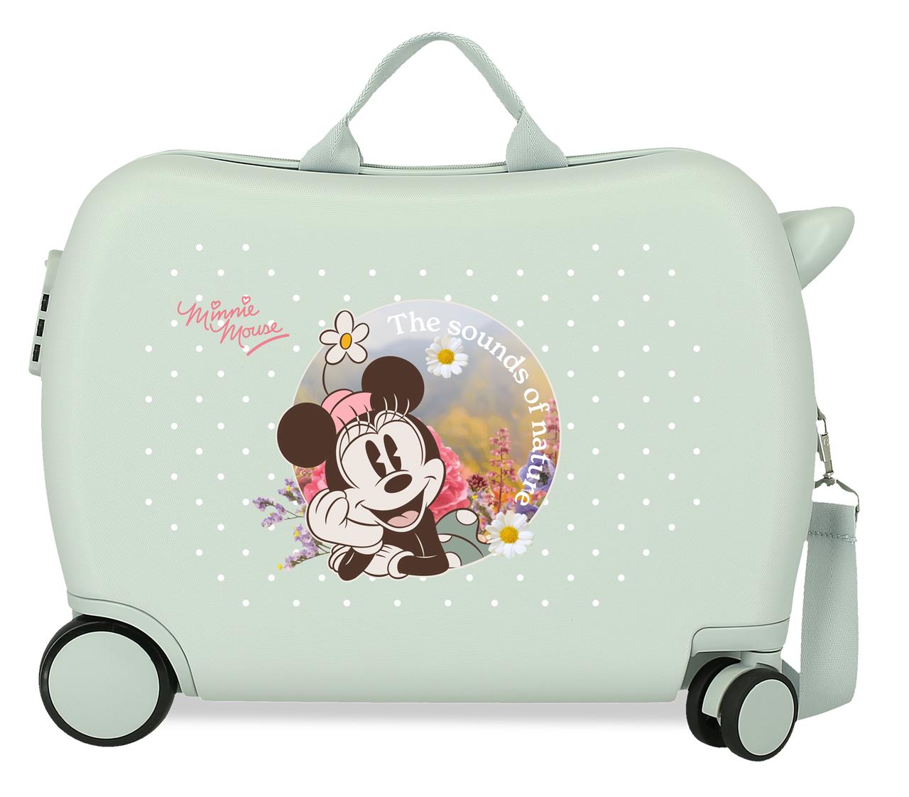 2969821 VALIGIA INFERIOREABS 4R.(2 MULTI.) 50CM. MINNIE NATURA SELVAGGIA