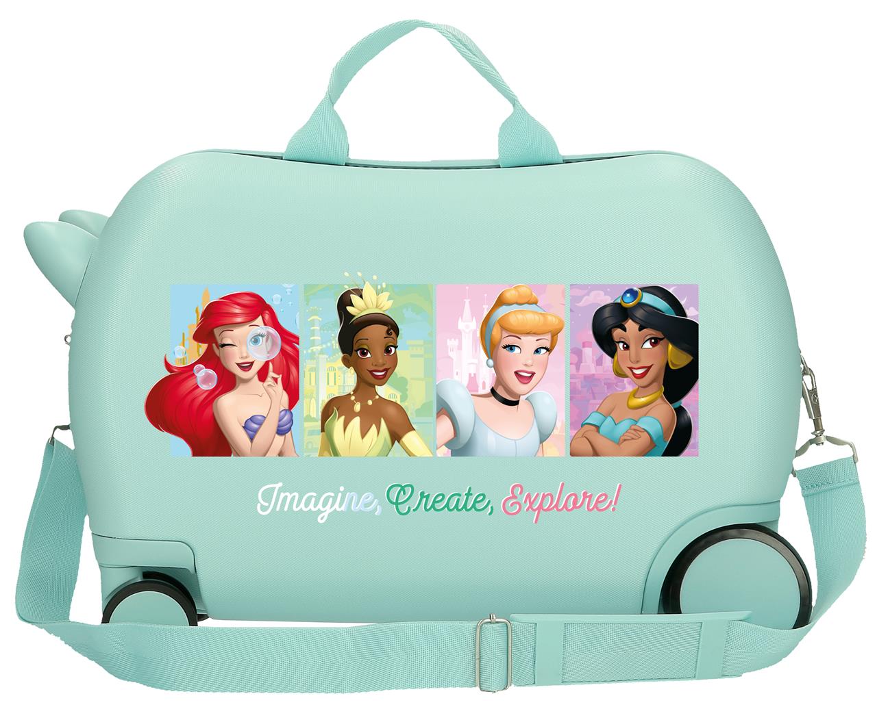 2061044 VALISE INFÉRIEUREABS 4R.(2 MULTI.) 45CM. IMAGINEZ. CRÉER T