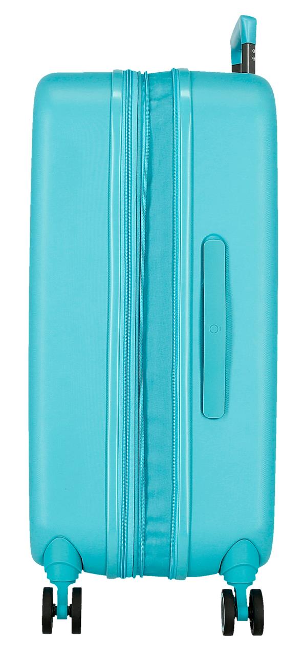 3199246 TROLLEY ABS 70 cm.4r.ENSO Stitch Playful Blue Turquoise