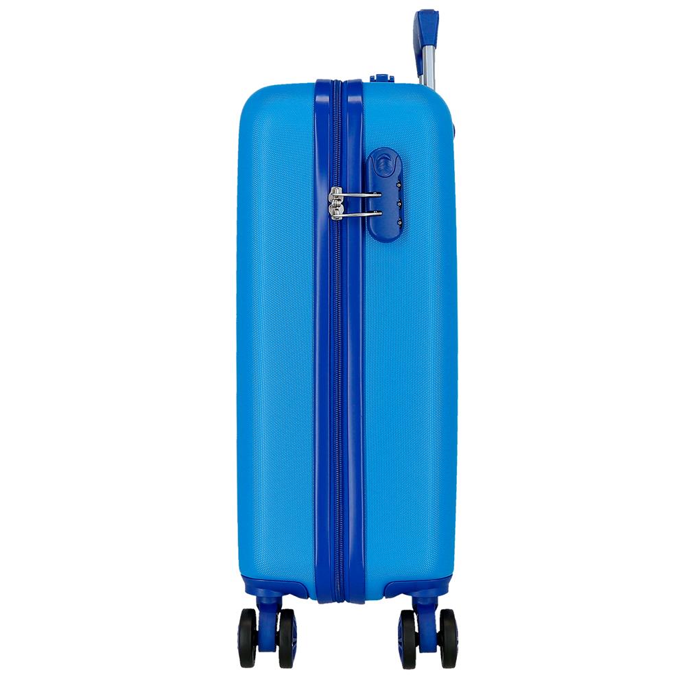 TROLLEY ABS 55CM.4R. SPIDERMAN GREAT POWER BLU C.100