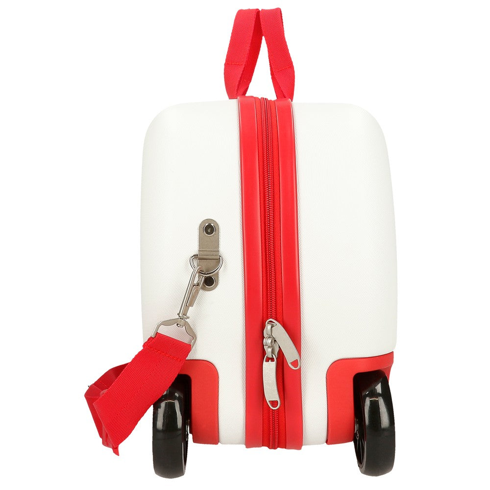 MALA INFERIORABS 4R.(2 MULTI.) 45CM. SPIDERMAN BRANCO INCRÍVEL