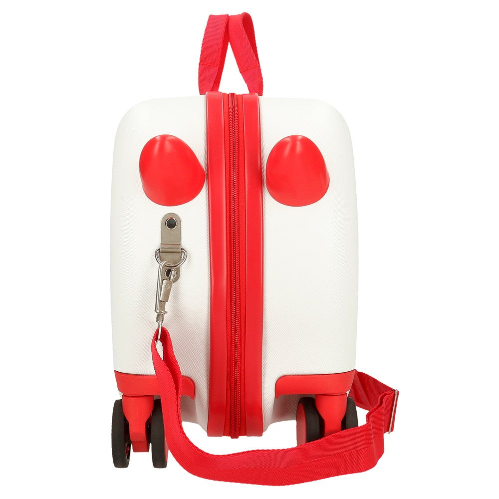 MALA INFERIORABS 4R.(2 MULTI.) 45CM. SPIDERMAN BRANCO INCRÍVEL
