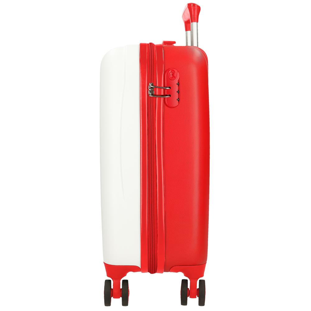 TROLLEY ABS 50CM.4R. SPIDERMAN INCROYABLE BLANC-ROUGE C.105