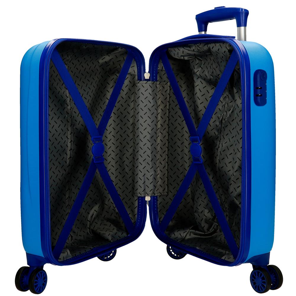 TROLLEY ABS 50CM.4R. SPIDERMAN GREAT POWER BLAU C.105