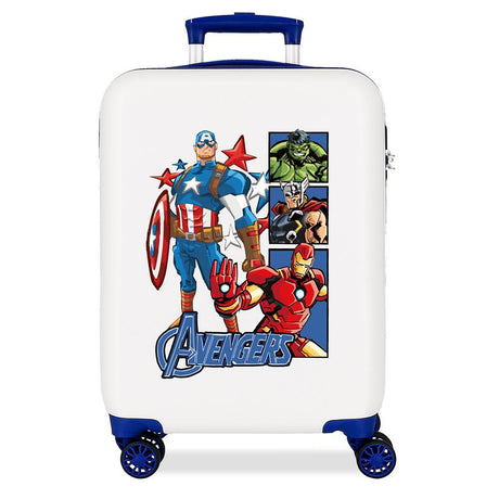ABS VOGN 55CM.4R. AVENGERS HVID-BLÅ C.100