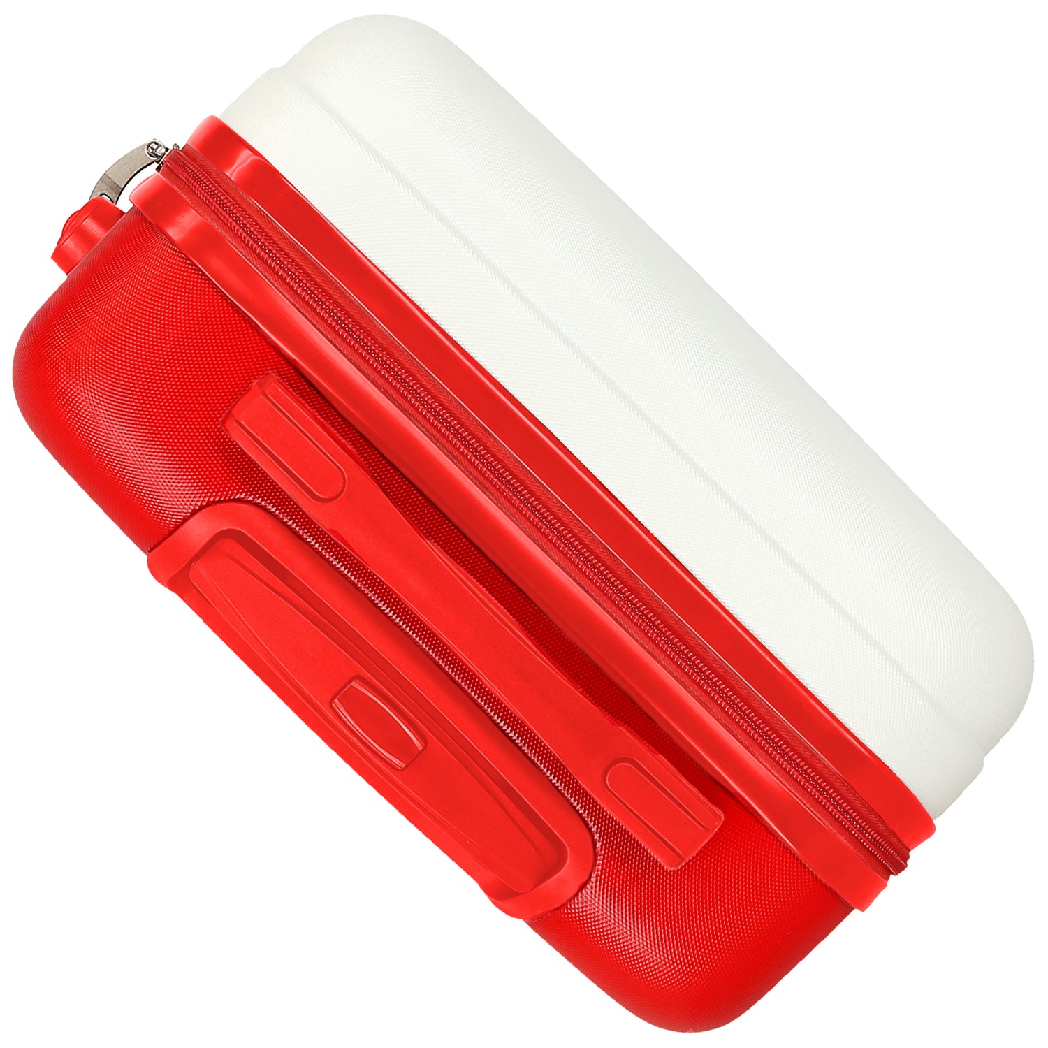 TROLLEY ABS 55CM.4R. MICKEY  MM28 RACING WHITE-RED