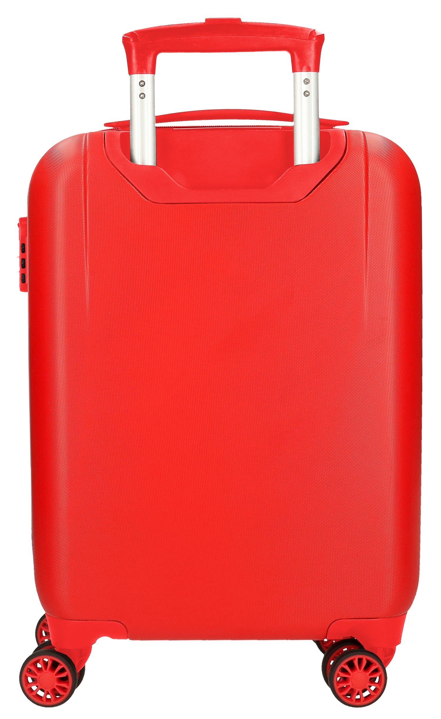 TROLLEY ABS 50CM.4R. MICKEY  MM28 RACING WEISS-ROT